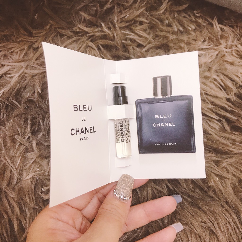 Mẫu thử vial Bleu De Chanel Paris EDP Pour Home