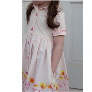 RẬP GIẤY (BẢN VẼ) THIẾT KẾ MAY ĐẦM BÉ GÁI