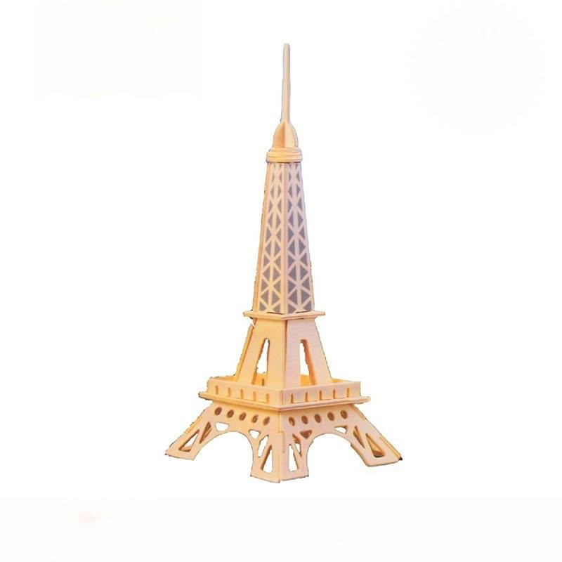 mô hình gỗ tháp eiffel