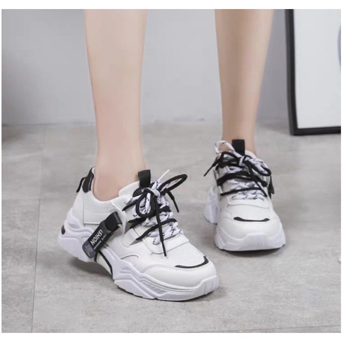 (Hàng mới về) Giày Nữ Giày thể thao Nữ chất lượng đẹp, độn đế cực hot