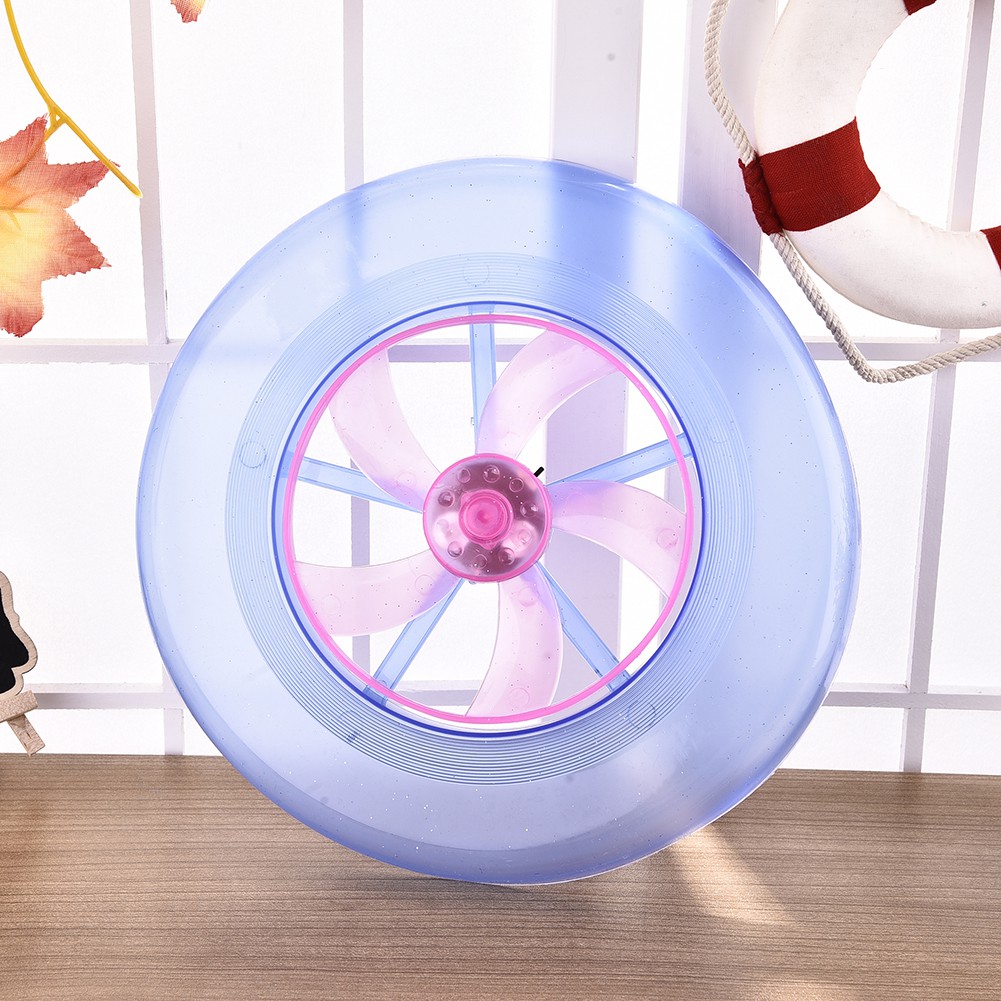Đồ Chơi Thể Thao Frisbee LED Có Cánh Quạt Và Đèn LED Phát Sáng Nhiều Màu Sắc Độc Đáo