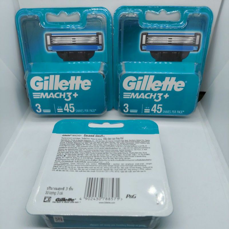 Lưỡi Dao Cạo Râu Gillette Mach 3