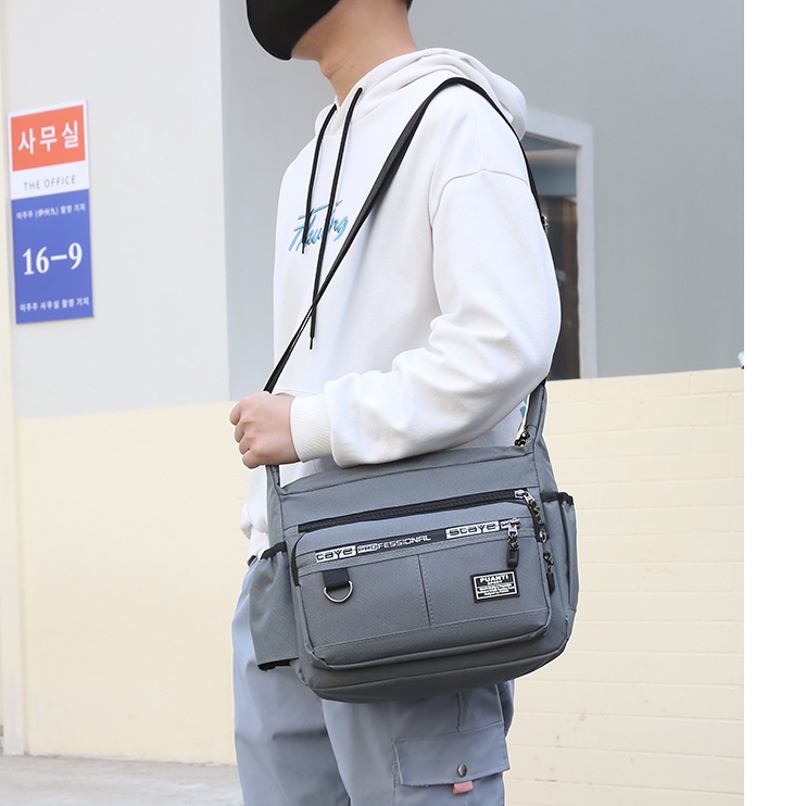 Túi Đeo Chéo Cỡ Lớn Chống Thấm Nước Thời Trang Cho Nam