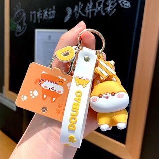 Móc khóa con chó Corgi