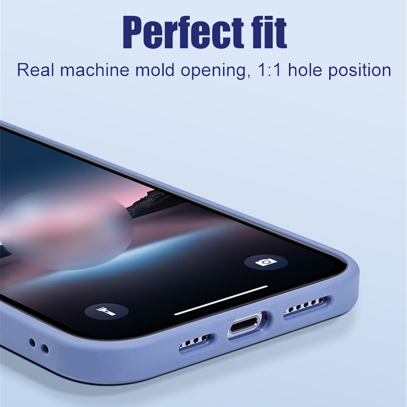 Ốp Điện Thoại Silicon Trong Suốt Viền Kim Loại Bảo Vệ Camera Chống Sốc Cho iPhone 13 12 11 Pro