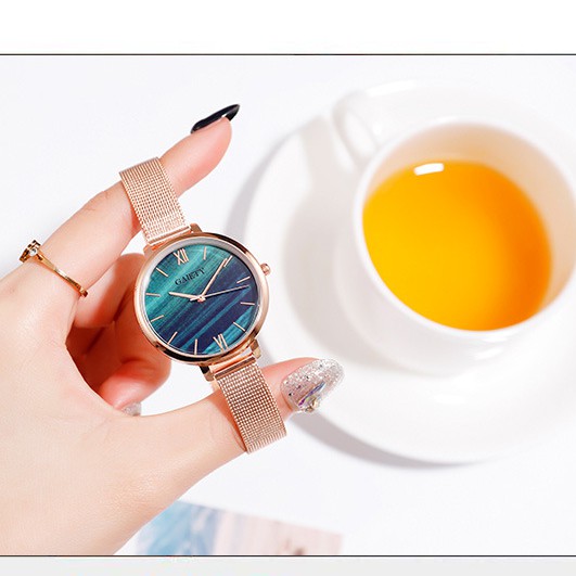 Đồng hồ thời trang nữ cao cấp GAIETY dây hợp kim sang trọng tặng kèm vòng đeo tay cực đẹp - MS36 | BigBuy360 - bigbuy360.vn