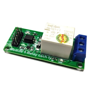 Module Relay 12V 1 Kênh 10A Cách Ly Quang