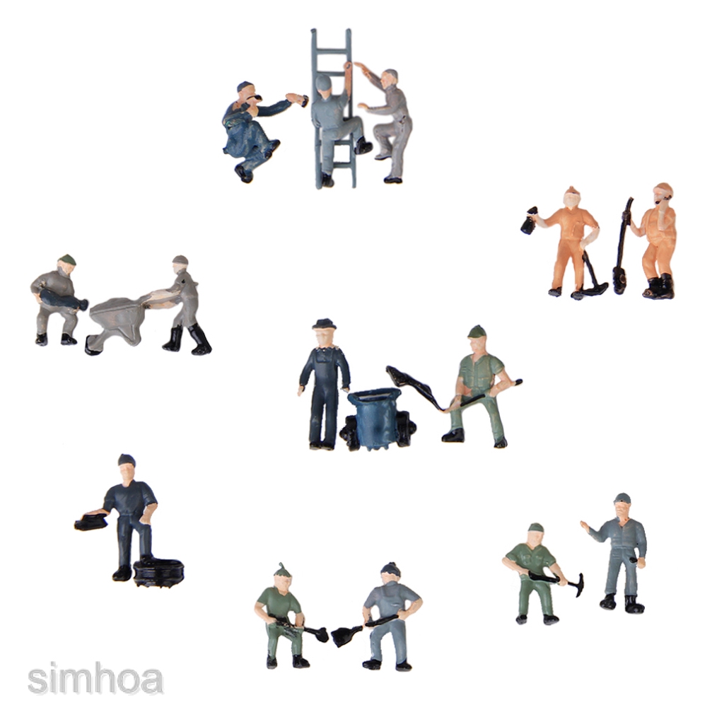 25 Mô hình xe lửa/hành khách tỉ lệ 1:87