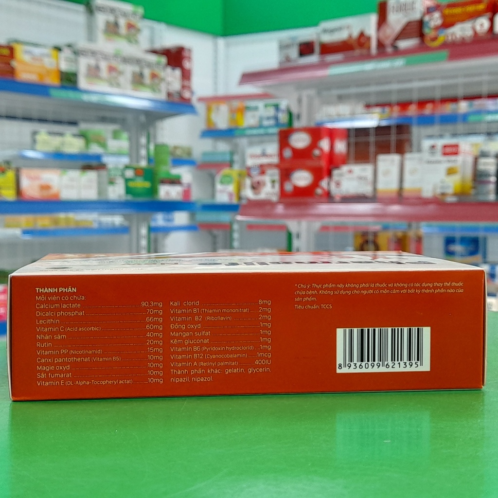 Pharmalife New- Hỗ trợ suy nhược do thiếu vi chất dinh dưỡng, hỗ trợ bổ sung vitamin, khoáng chất, giúp kích thích tiêu