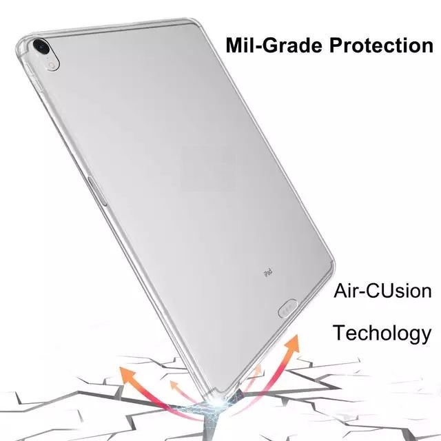 Ốp Lưng Silicon Trong Suốt Cho New iPad Pro 11 inch (2018)