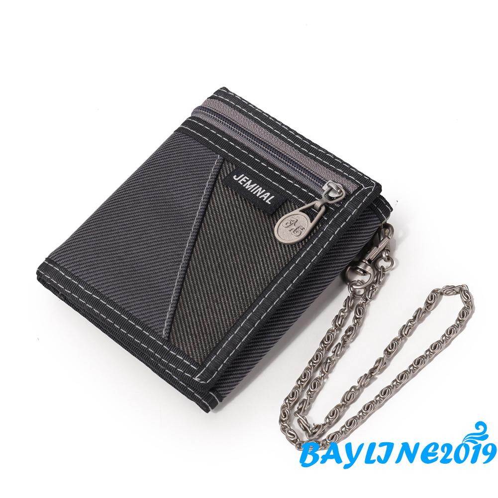 Ví Ngắn Gập Làm Quà Tặng Sinh Nhật/Thể Thao Cho Nam