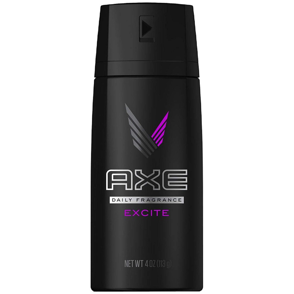 Xịt khử mùi nam AXE Body Spray for Men Excite 113g (Mỹ)