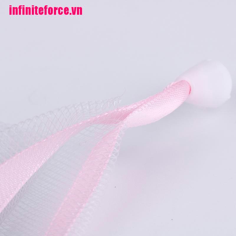 Túi Lưới Dây Rút Bằng Nylon Tẩy Tế Bào Chết Tiện Dụng