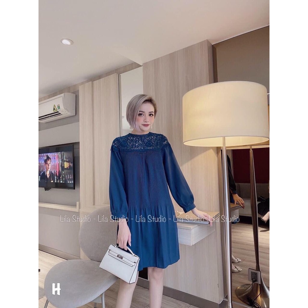 VÁY SUÔNG VON CÁT REN ( HÀNG SHOP CHỤP ẢNH THẬT)