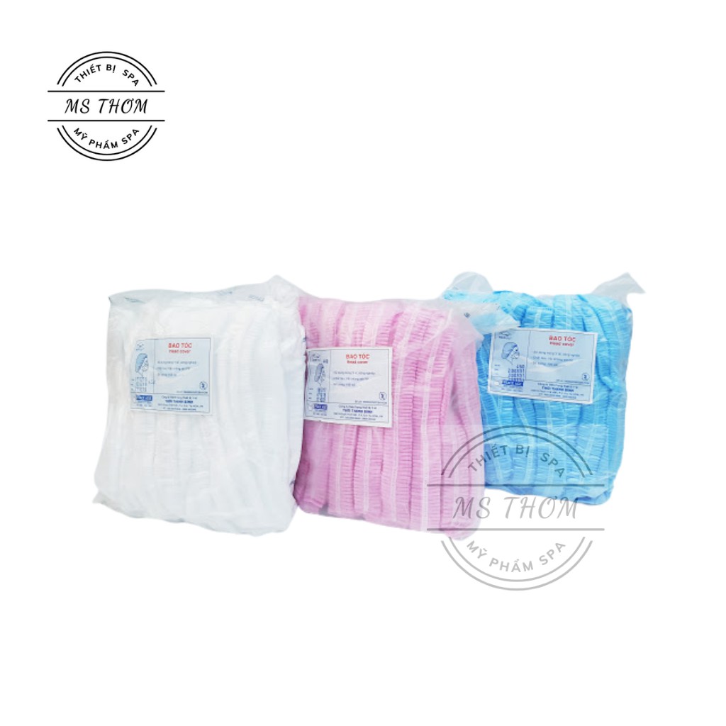 Bao trùm đầu con sâu 100 cái (màu xanh)