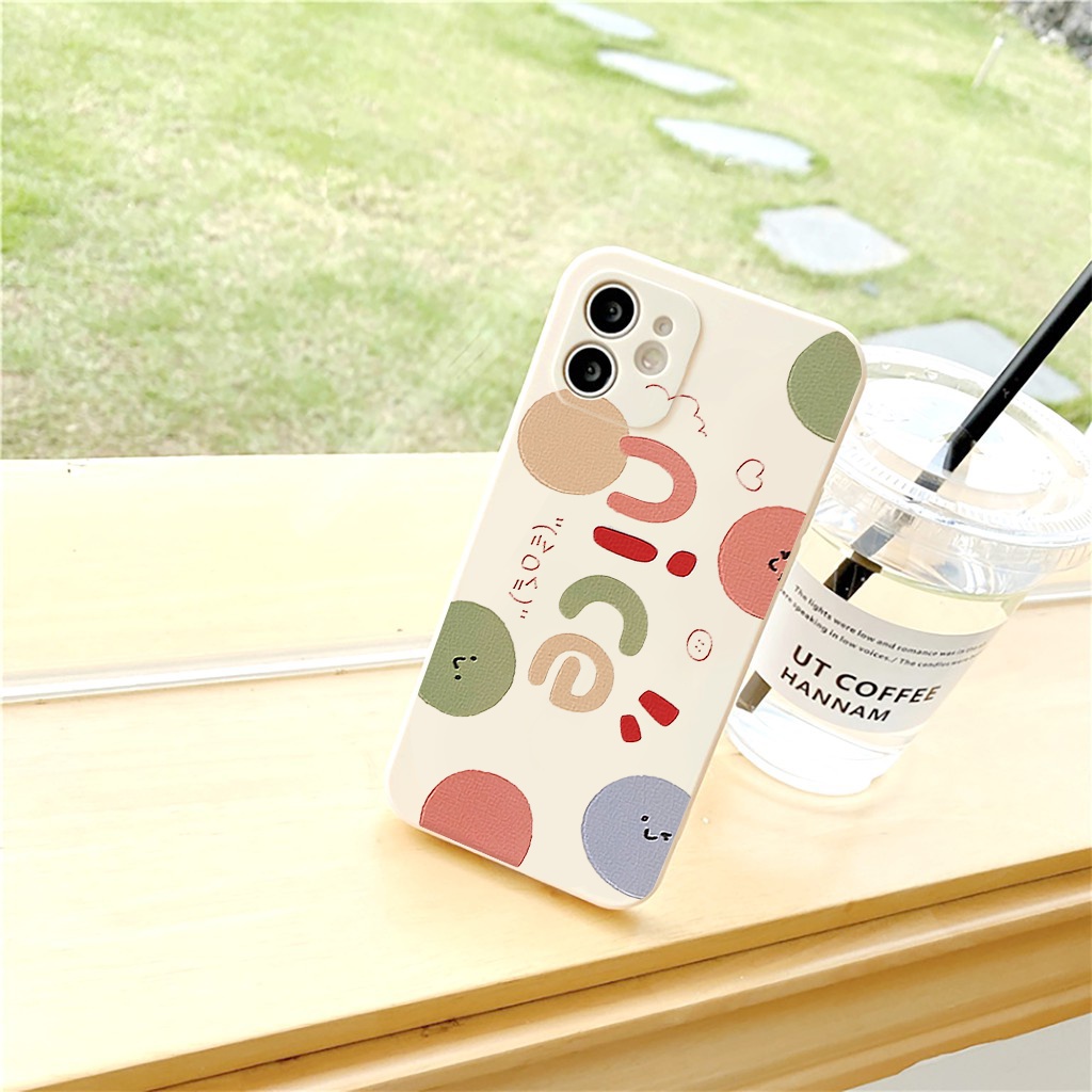 Ốp iphone NICE cạnh vuông iphone 6/6plus/6s/6splus/7/7plus/8/8plus/x/xr/xs/11/12/13/pro/max/plus/promax  e145