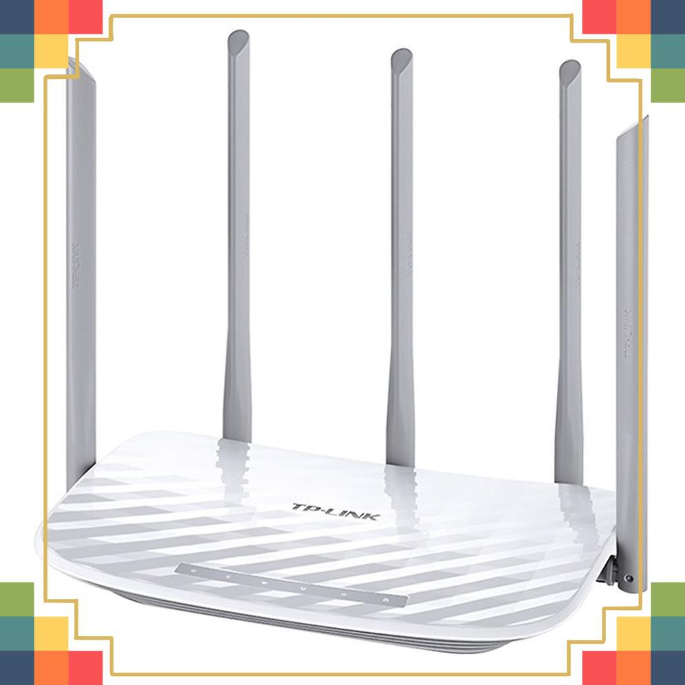 Bộ Phát Wifi TPLink Archer C60 AC1350-Router Wifi Băng Tần Kép 5 Ăngten-Chính Hãng BH 24T