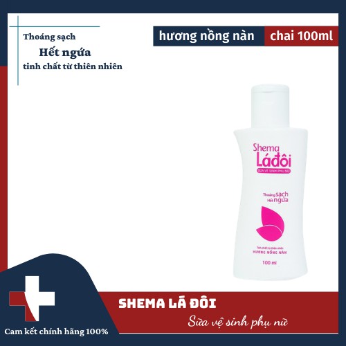 [DDVSPN Shema] Dung dịch vệ sinh Shema Lá Đôi [Shema 100ml, Shema 200ml]