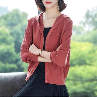 Áo len mũ Evalover cap cấp