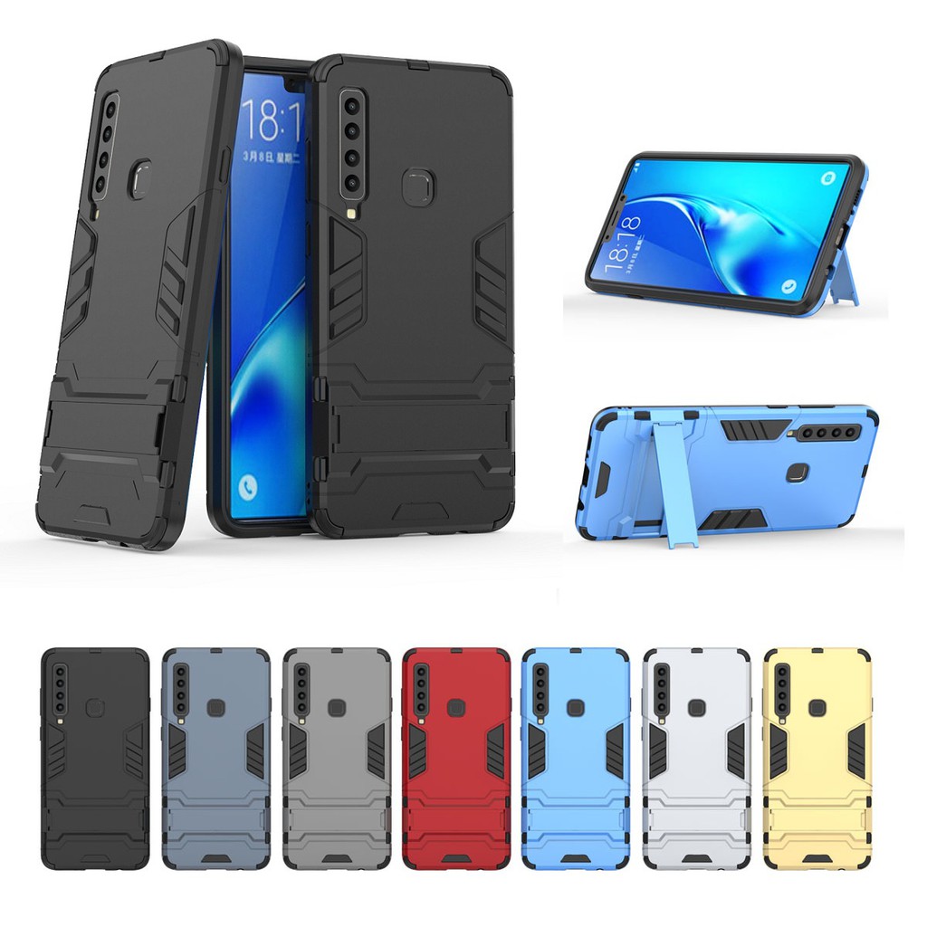 Ốp lưng Chống Sốc Iron Man cho Samsung Galaxy A9 2018, A8 2018, A7 2018, A6 2018, A8 Plus, A6 Plus (2018) - Hàng Cao Cấp