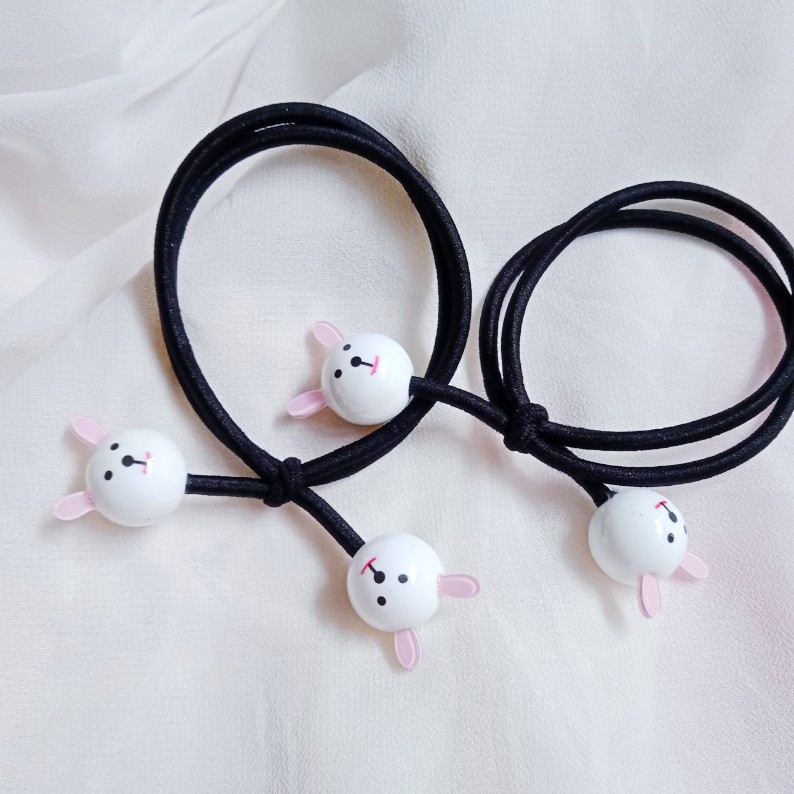 2 dây Cột tóc gấu và thỏ cao cấp siêu đàn hồi - namimi
