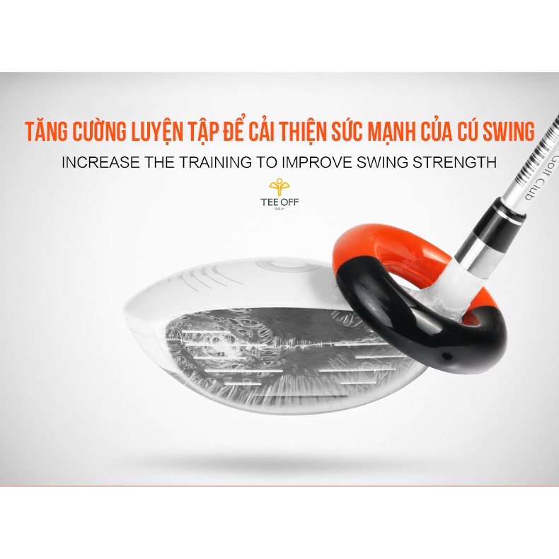 Vòng Treo Tăng Cân Nặng Đầu Gậy - Hỗ Trợ Tập Swing Golf - PGM JZH001