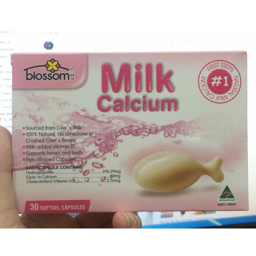 CANXI MILK BLOSSOM ÚC 90 VIÊN