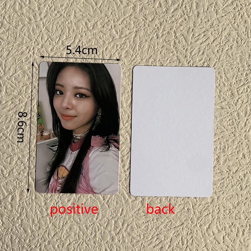 Tmdbyx Set 6 tấm thẻ ảnh lomo nhóm nhạc ITZY