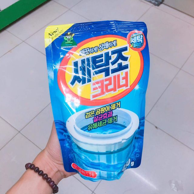 Bột tẩy vệ sinh lồng máy giặt