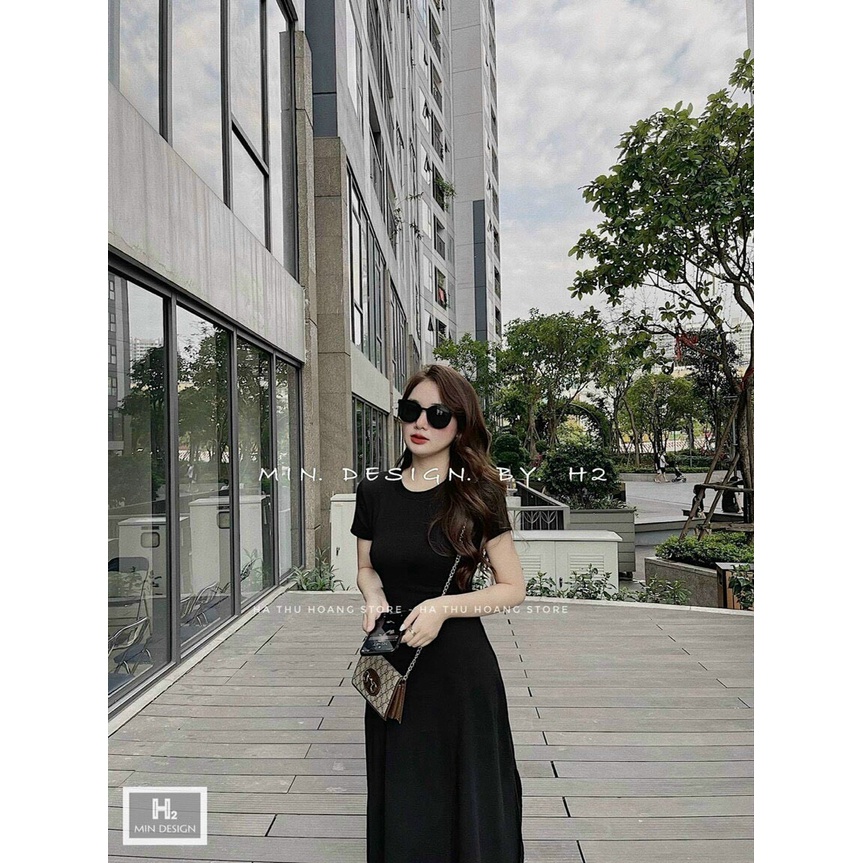 Đầm body dáng suông xẻ tà cực xinh cho nữ đi chơi dự tiệc cực sang