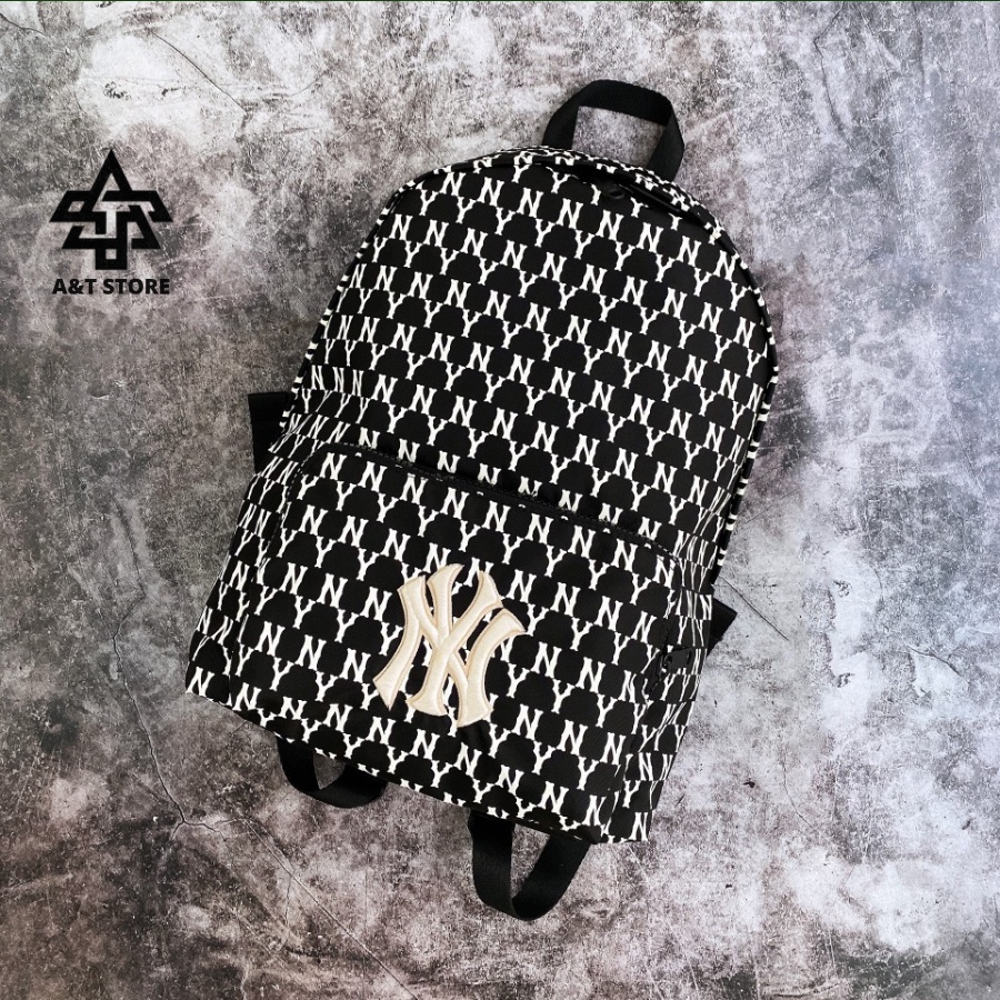 Balo MLB NY Monogram Backpack B218 Full Tag Code