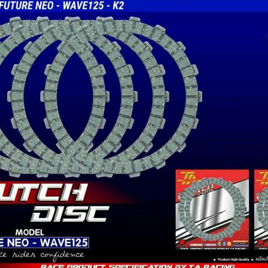 Bộ 4 lá bố nồi độ TA cho xe Future, wave 125i bao mạnh bền