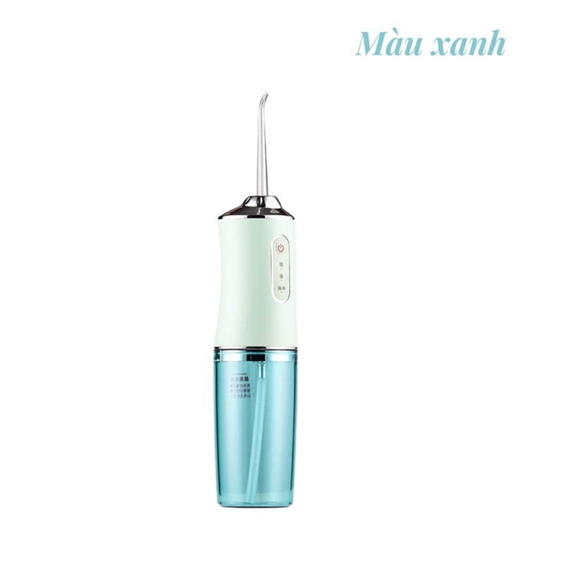 Tăm Nước Nha Khoa Oral Irrigator - Máy Tăm Nước Cầm Tay Vệ Sinh Răng Miệng Công Nghệ Châu Âu BH 12 Tháng - BENTEX