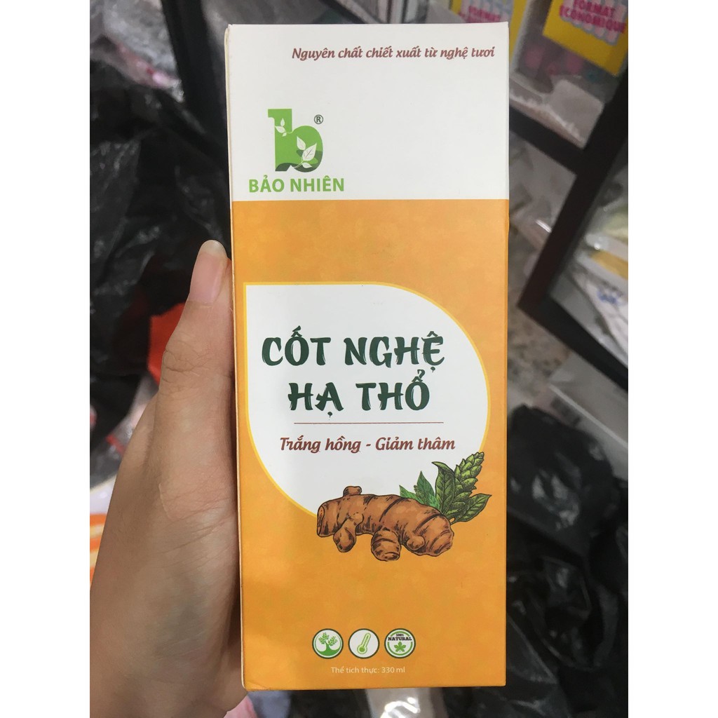 [Bảo Nhiên] Cốt Nghệ Hạ Thổ Giảm Thâm - Tái Tạo Vùng Da Cho Mẹ Sau Sinh - 330ml