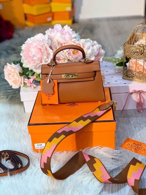 Túi chữ H da trơn