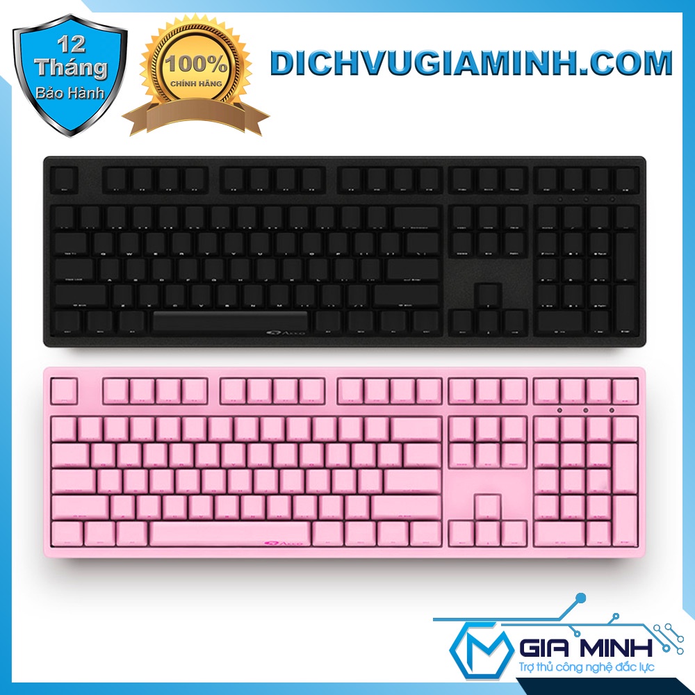 Bàn Phím Cơ Ninja AKKO 3108SP Black Pink White – Switch Akko Có Dây USB