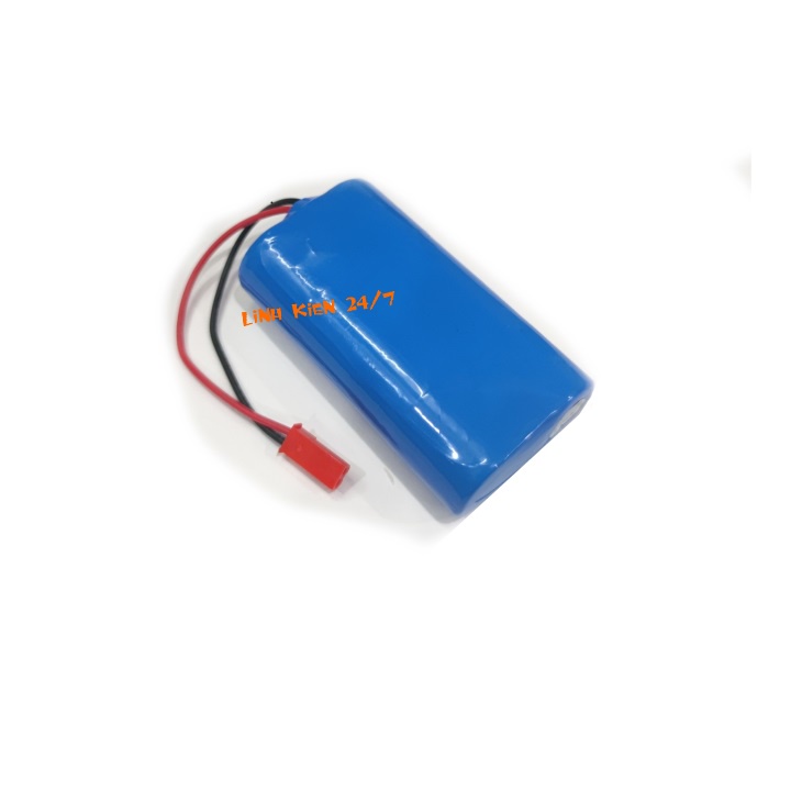 Pin Sạc Lithium 18650 3.7V-4.2V 6000mah jack JST