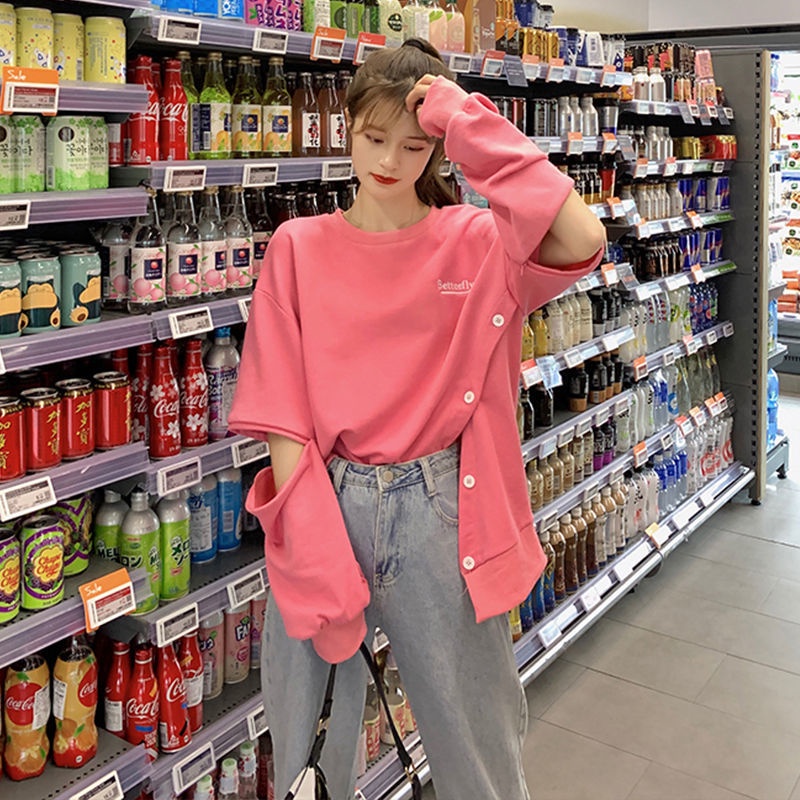 Áo Khoác Chui Cổ Nữ Tay Dài Có Dây Kéo