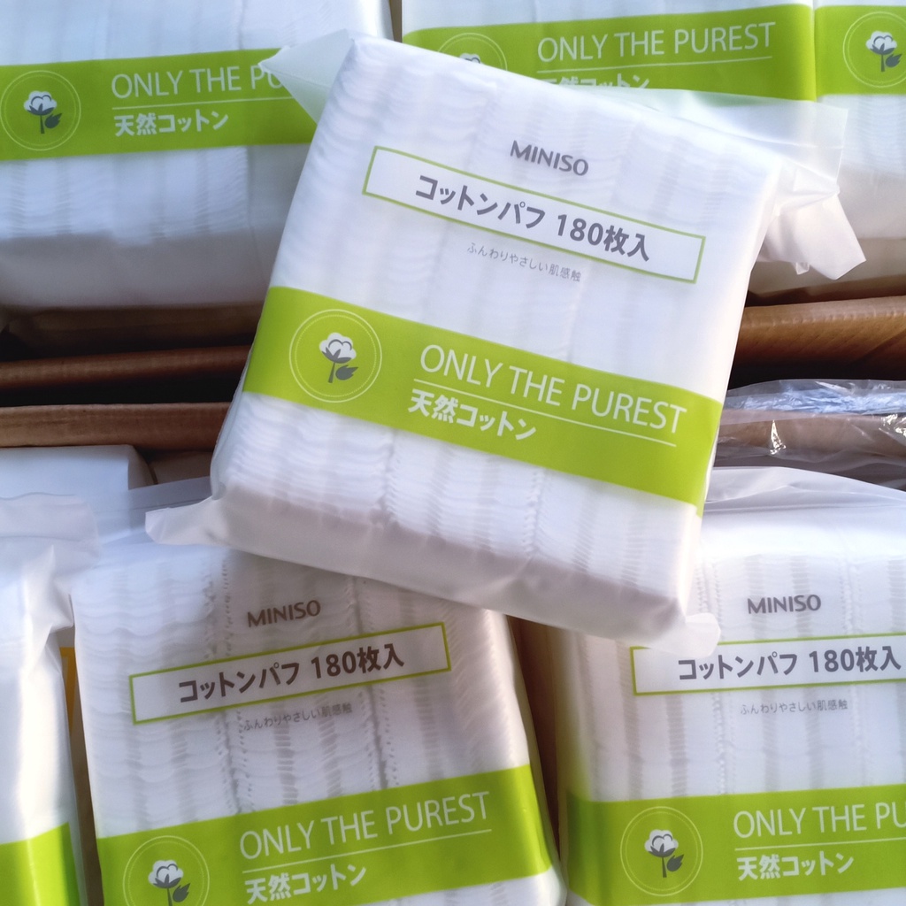 Bông tẩy trang 180 miếng cotton pad