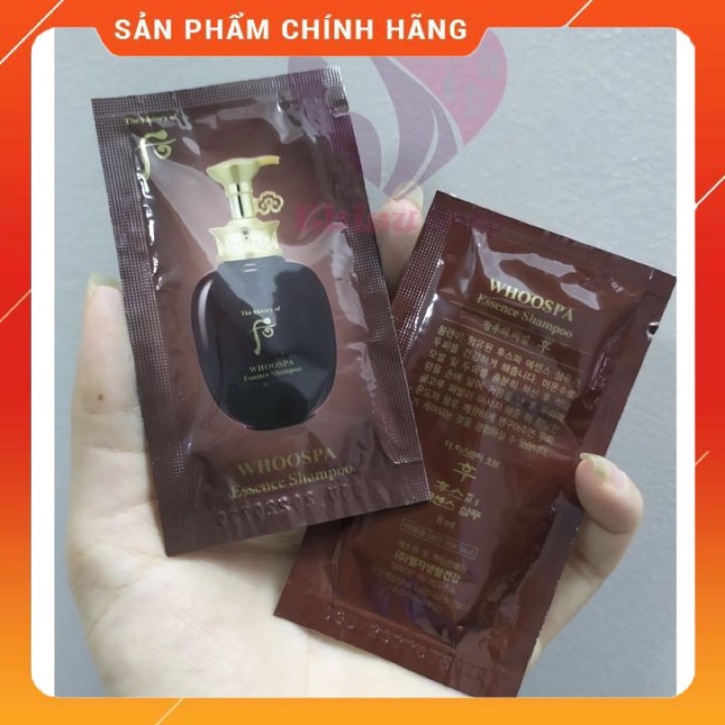 10 gói dầu gội whoo.Whoo Spa Shampoo 8ml_Ebisucosmetic