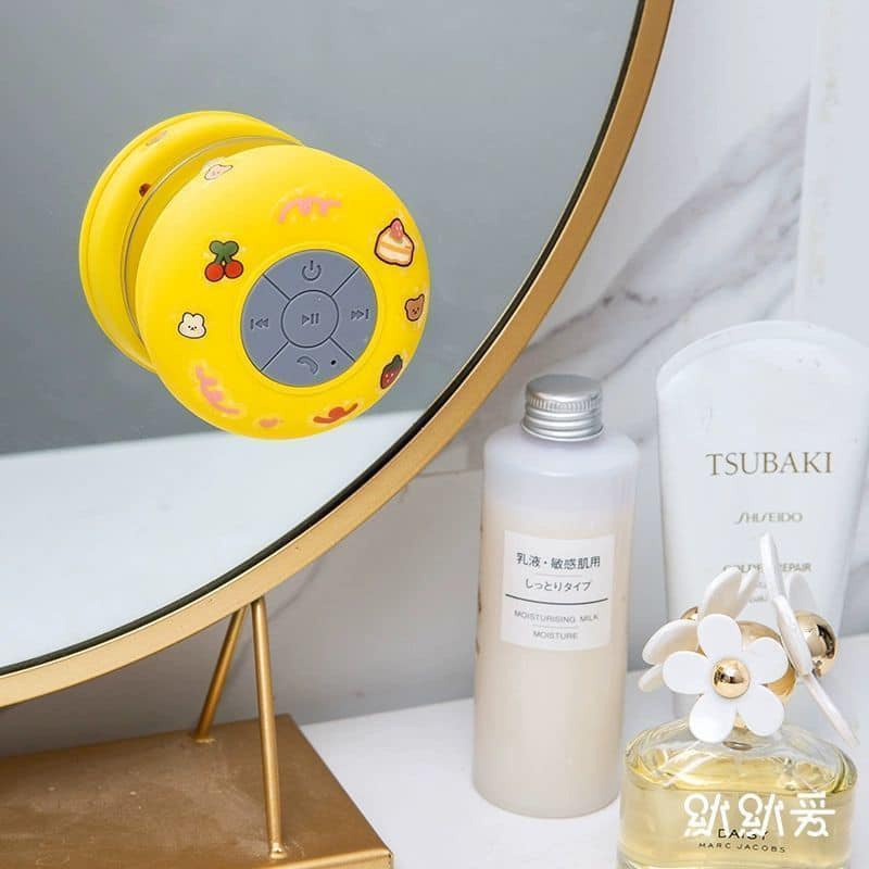 Loa Bluetooth Mini Không Dây Chống Nước Dùng Cho Nhà Tắm Đi Du Lịch Kết Nối Điện Thoại Android Ios PC
