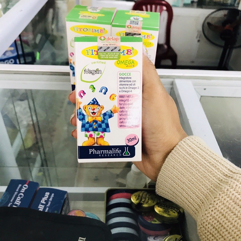 OMEGA Junior FITOBIMBI /Dha cho bé | Thế Giới Skin Care