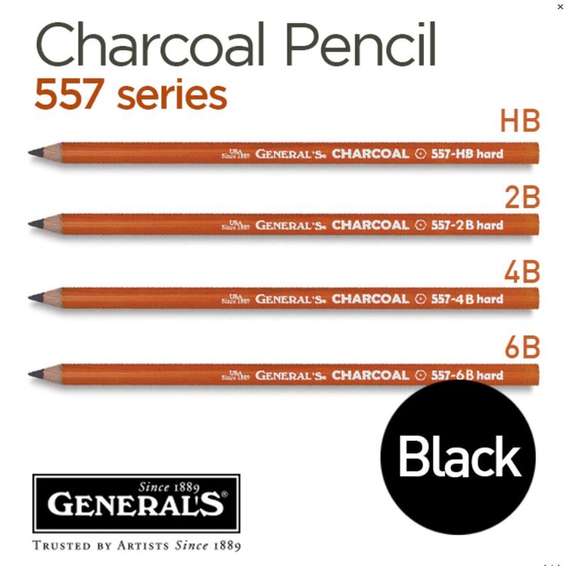 - Chì Than Đen  General's 557 series