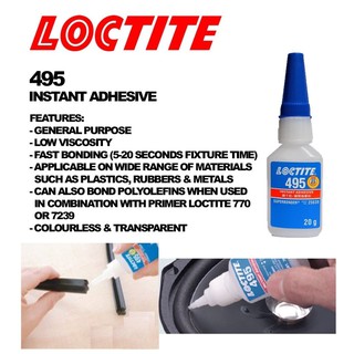 Keo Loctite 495