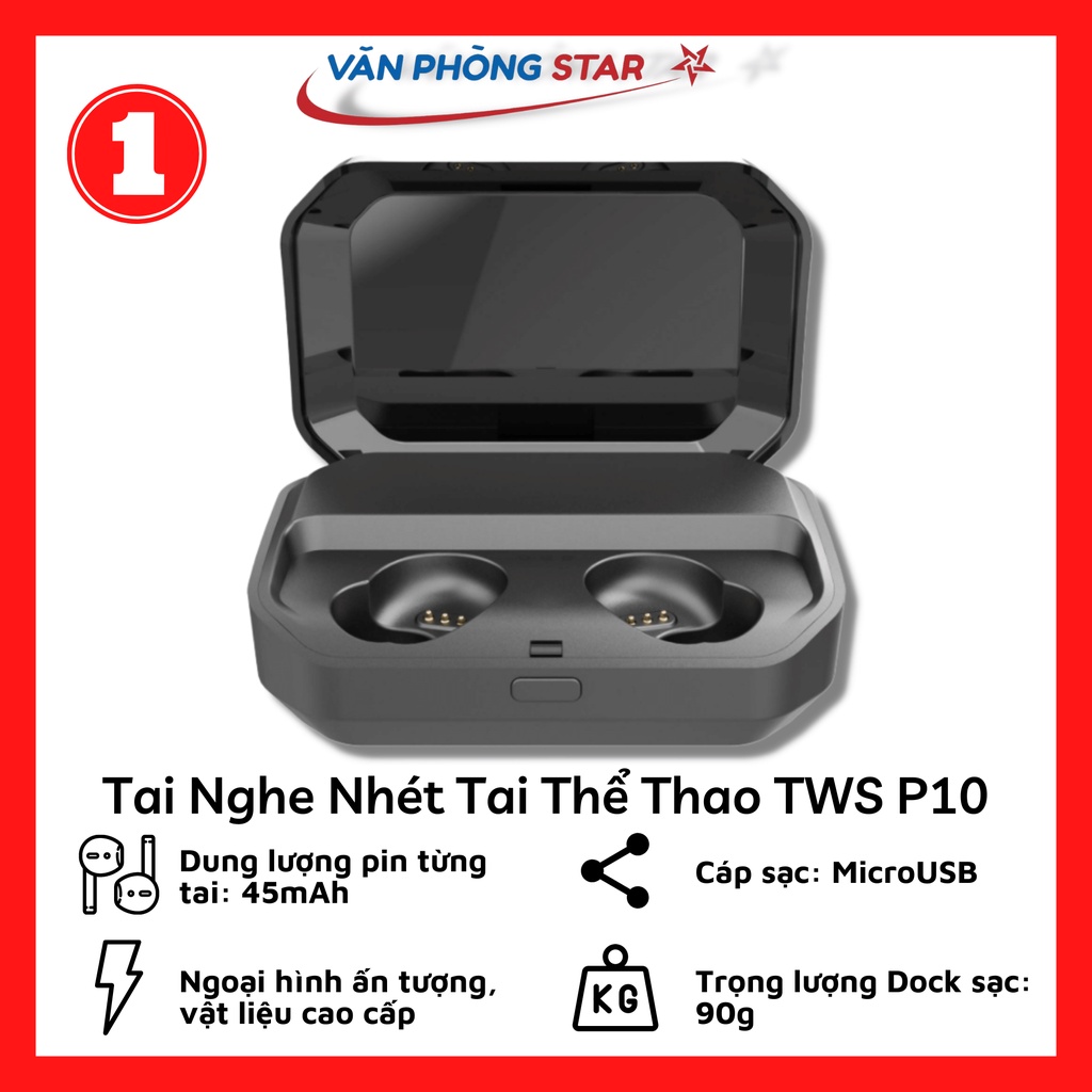 Tai Nghe Nhét Tai Thể Thao TWS P10