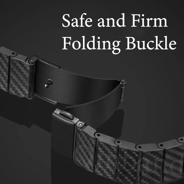 Dây Đeo Sợi Carbon 18/20/22mm Cho Đồng Hồ Thông Minh Huawei Watch Gt2