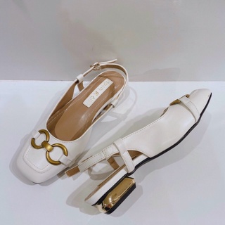 SANDAL 2CM BÍT MŨI GÓT MẠ ĐỒNG