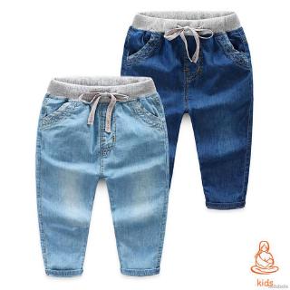 Quần Jeans Dài Cho Bé Trai
