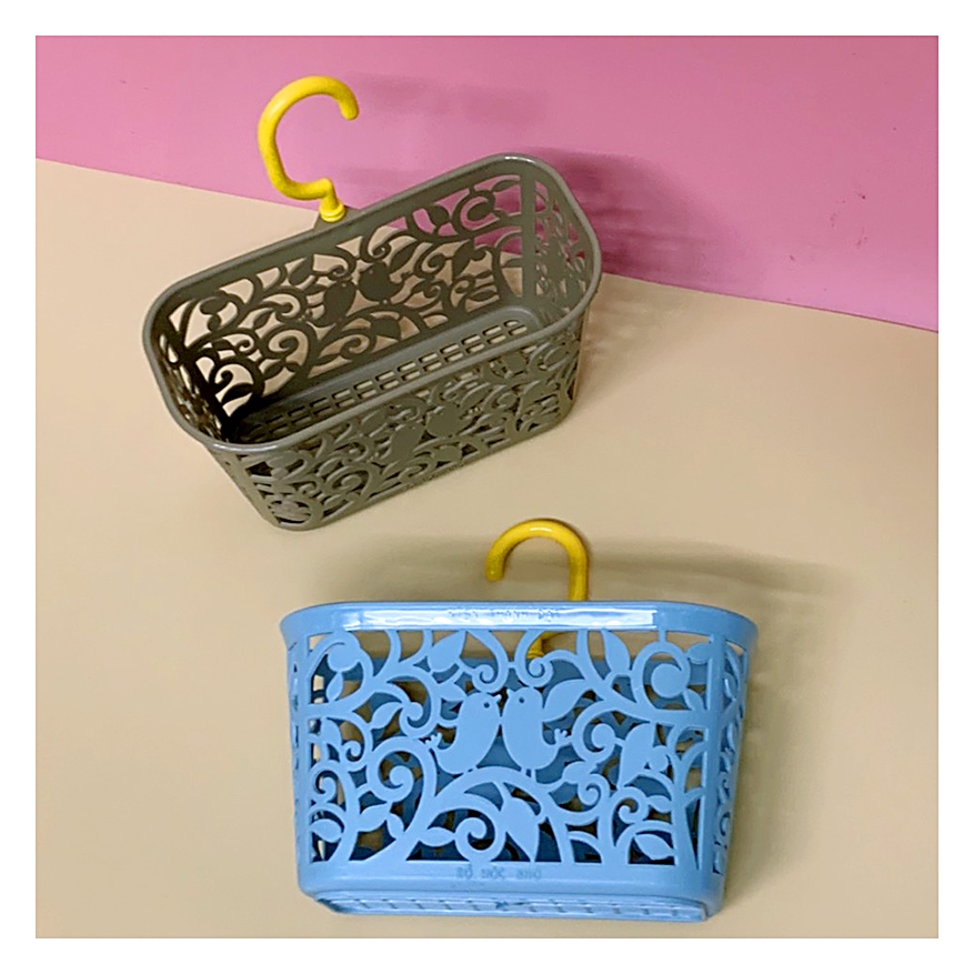 Rổ Treo Có Móc Câu HỌA TIẾT dễ thương xinh xắn sang trọng