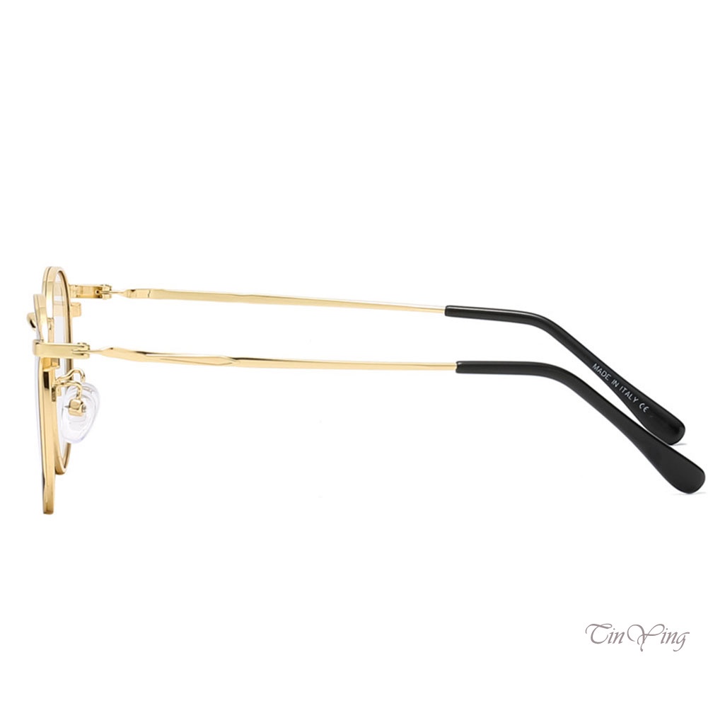 GETNOIVAS Mắt Kính Chống Tia Sáng Xanh Gọng Kim Loại Thay Đổi Màu Sắc Cổ Điển Dành Cho Nam Nữ